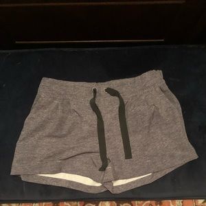 Lululemon heathered gray shorts
